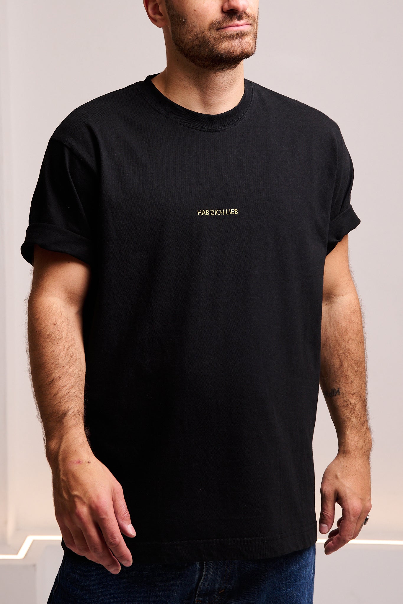 SHIRT 1: "Hab Dich Lieb" - Original by Christopher Schmidt